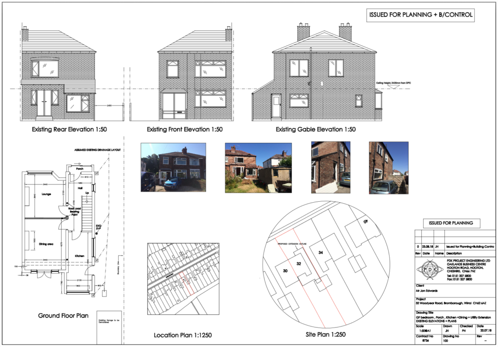 32 woodyear road existing plans