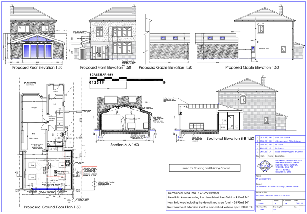 24 woodyear road proposed plans